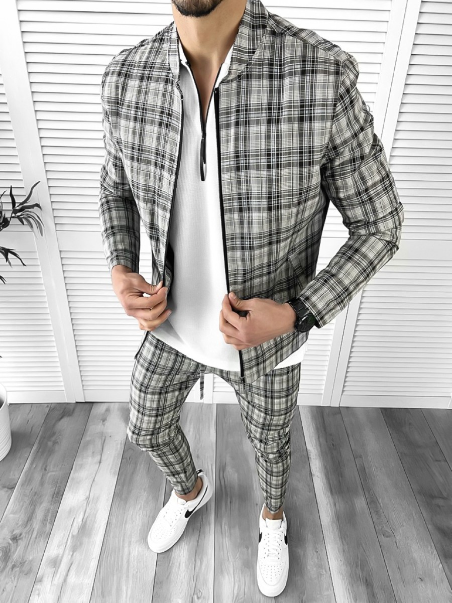 Hanorac Barbati Slim Fit Casual