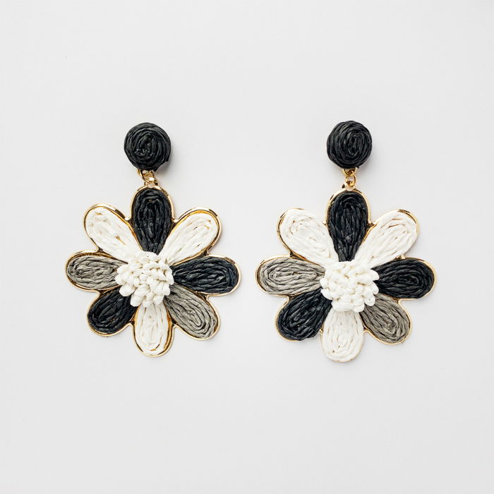 Cercei Floare Shopika | Accesoriu Statement