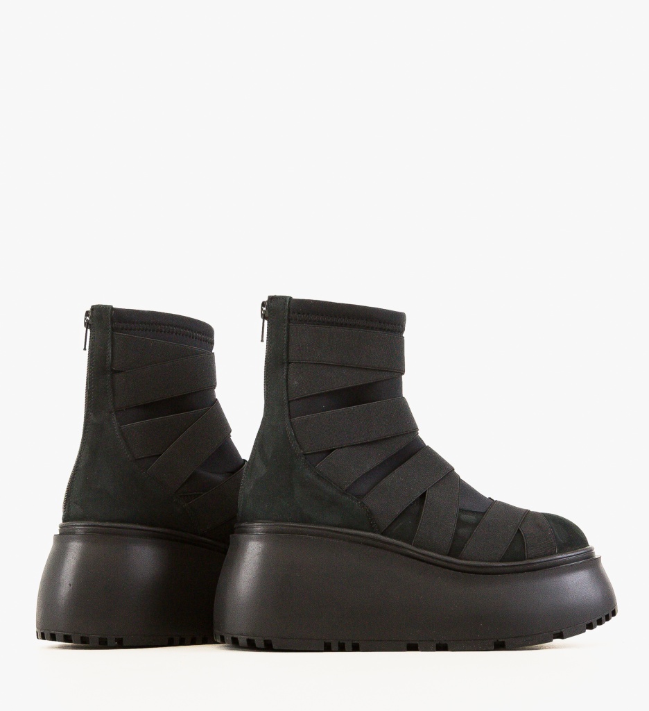 Ghete Dama Geratomo Negre | Eleganță și Confort - imagine 5