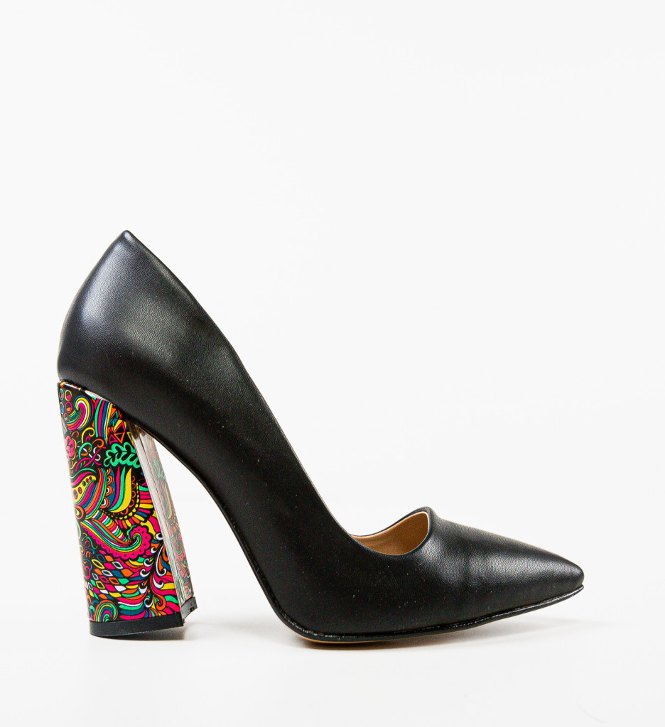Pantofi Dama Monina Negri - Eleganță și Stil - imagine 4