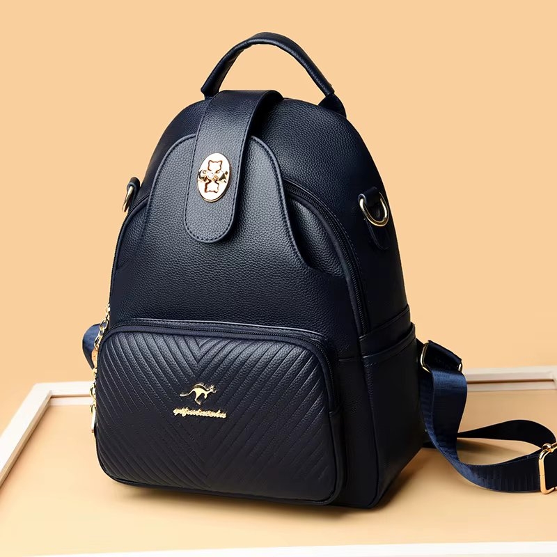 Rucsac dama Picadili Taliah GT3602, albastru, piele ecologica - imagine 3