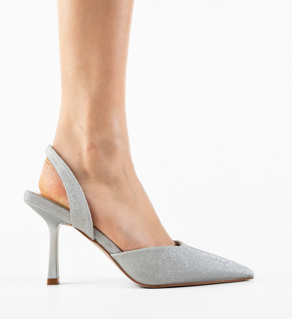 Pantofi Berg Argintii - Eleganță și Stil - imagine 4