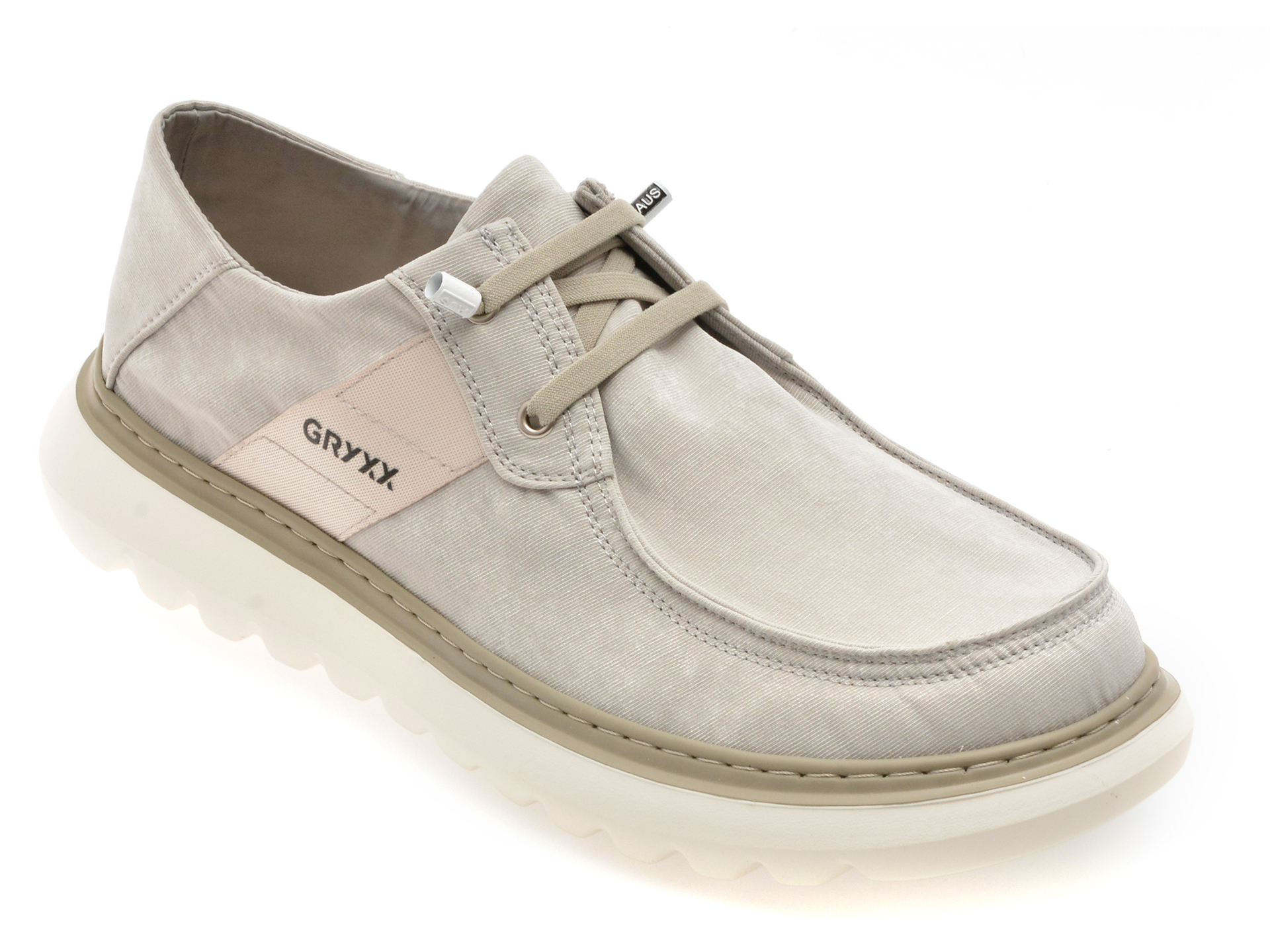 Mocasini Gryxx Gri Textil - Confort & Stil