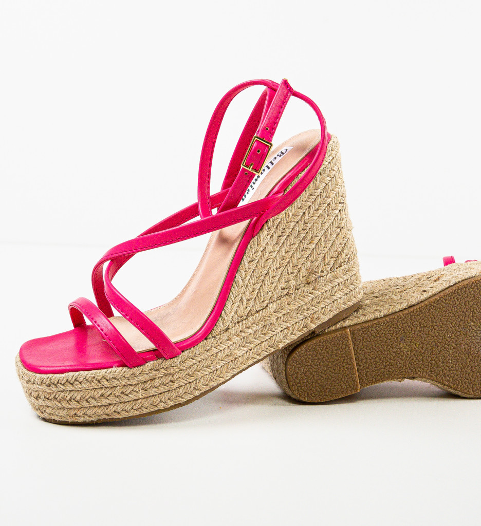 Platforme Avani Fuchsia | Eleganță și Confort - imagine 5
