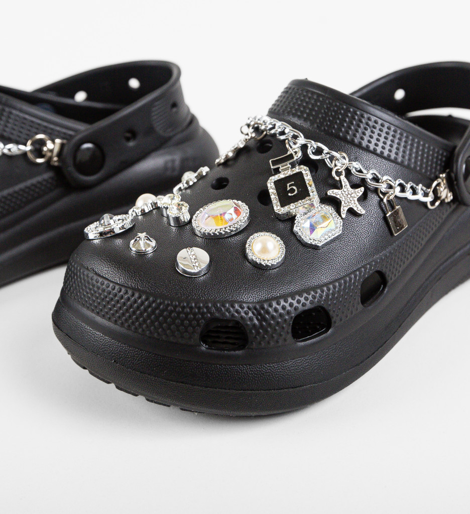 Papuci Dama Negri Confortabili | Stil Casual - imagine 7