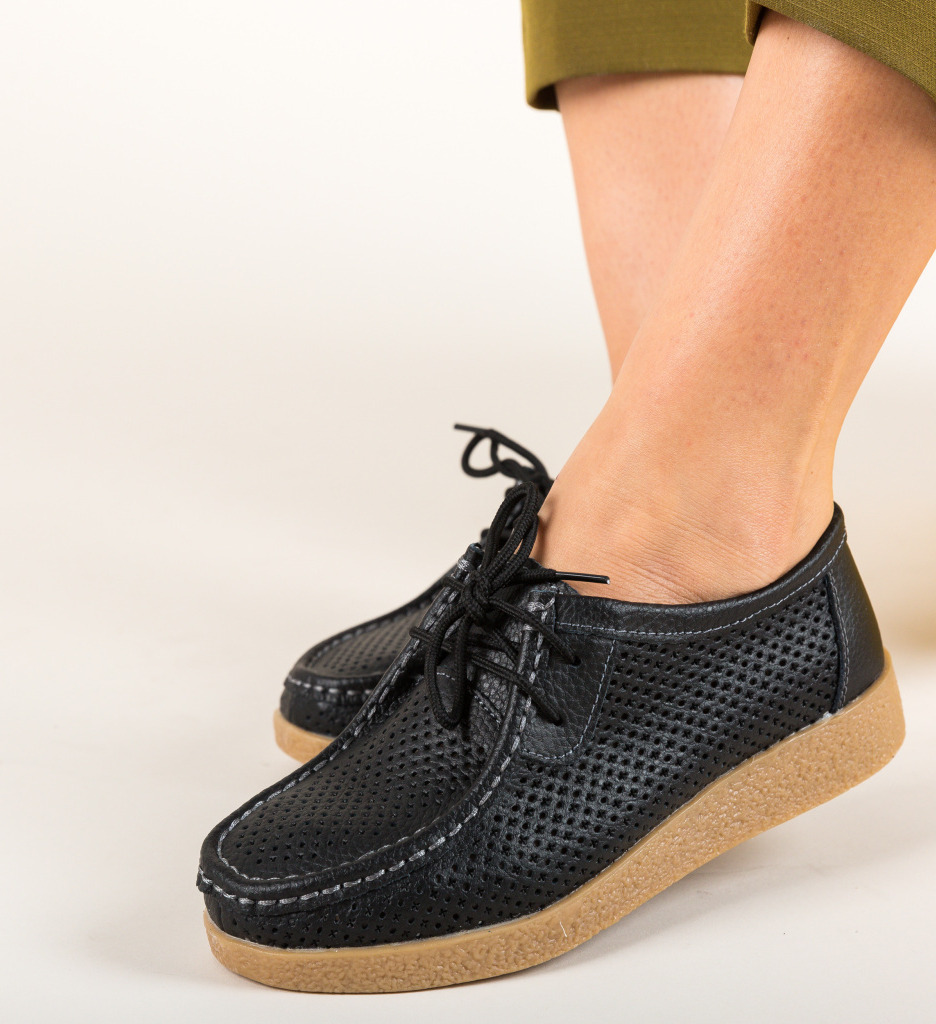 Pantofi Casual Yorker Negri | Eleganță și Confort - imagine 2