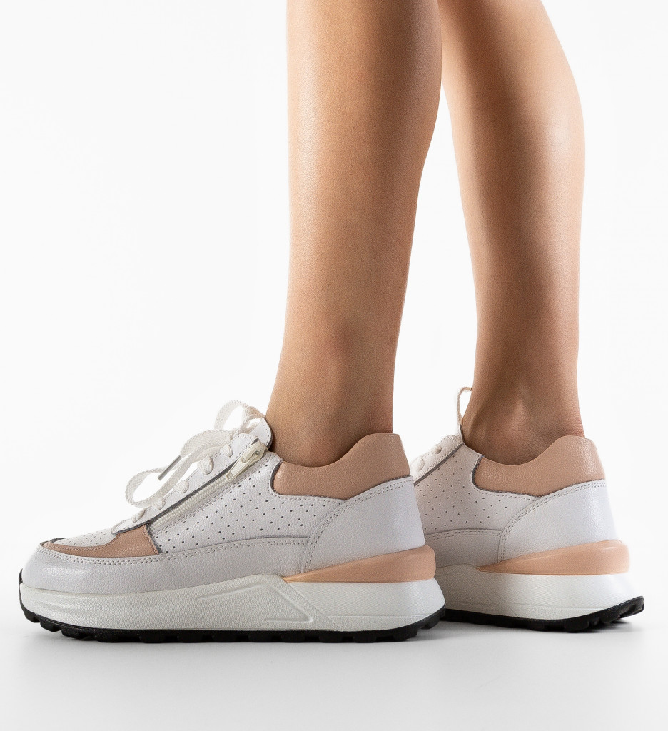 Sneakers Dama Muskk Roz - Stil și Confort - imagine 4