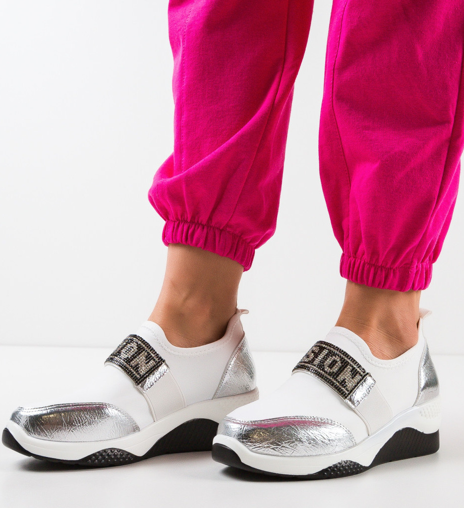Sneakers Dama Albi | Confort și Stil Urban - imagine 2