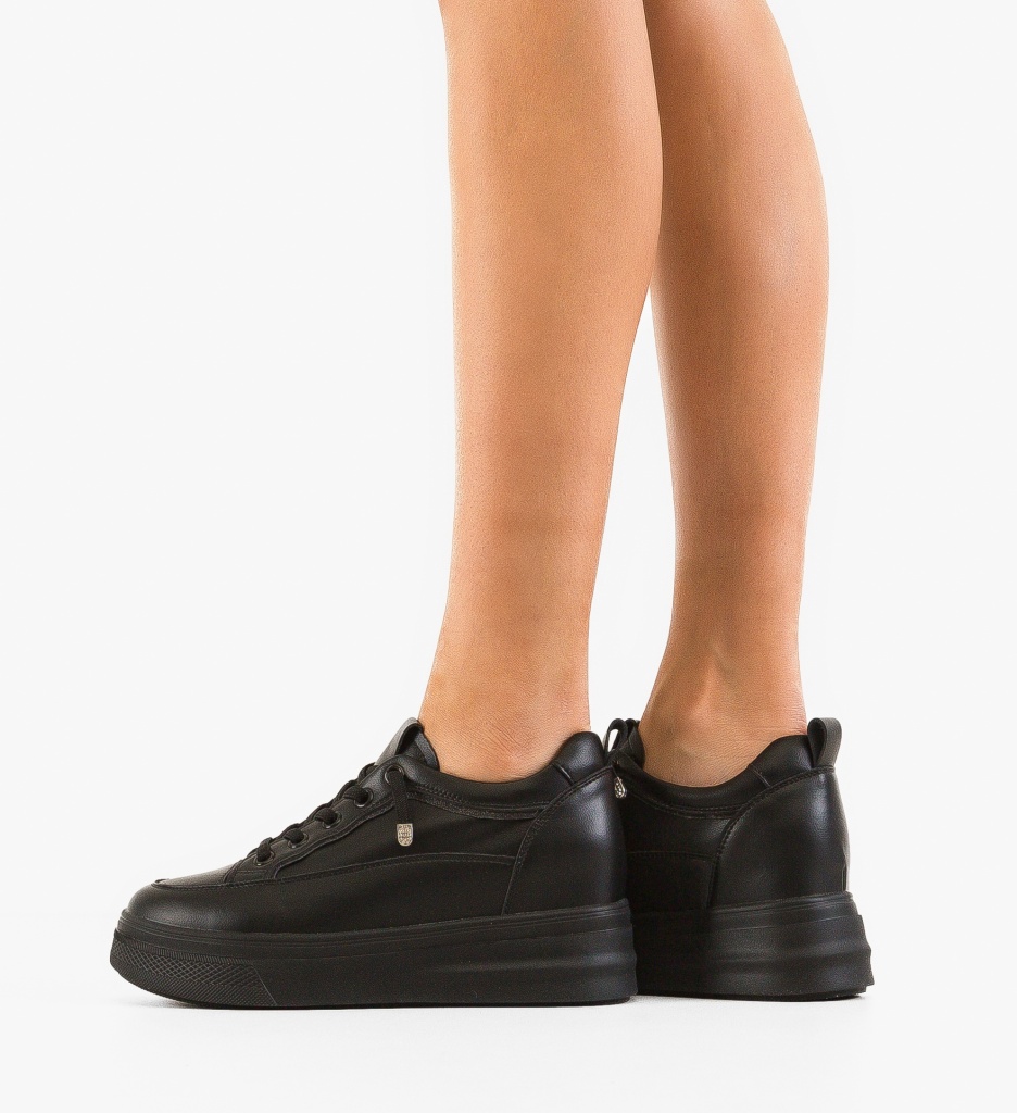 Sneakers Dama Panteon Negri - Confort și Stil - imagine 2