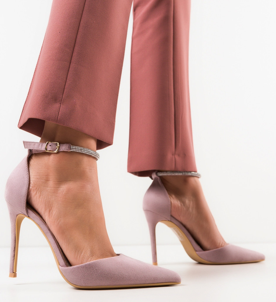 Pantofi Dama Lyvya Mov | Eleganță la Fiecare Pas