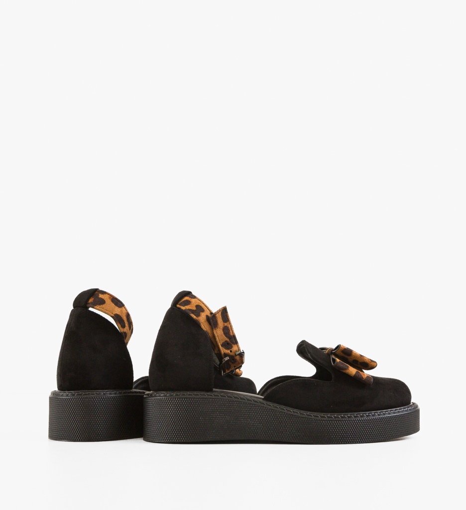 Pantofi Casual Dama Hammbe Negri Confort 2 - imagine 4