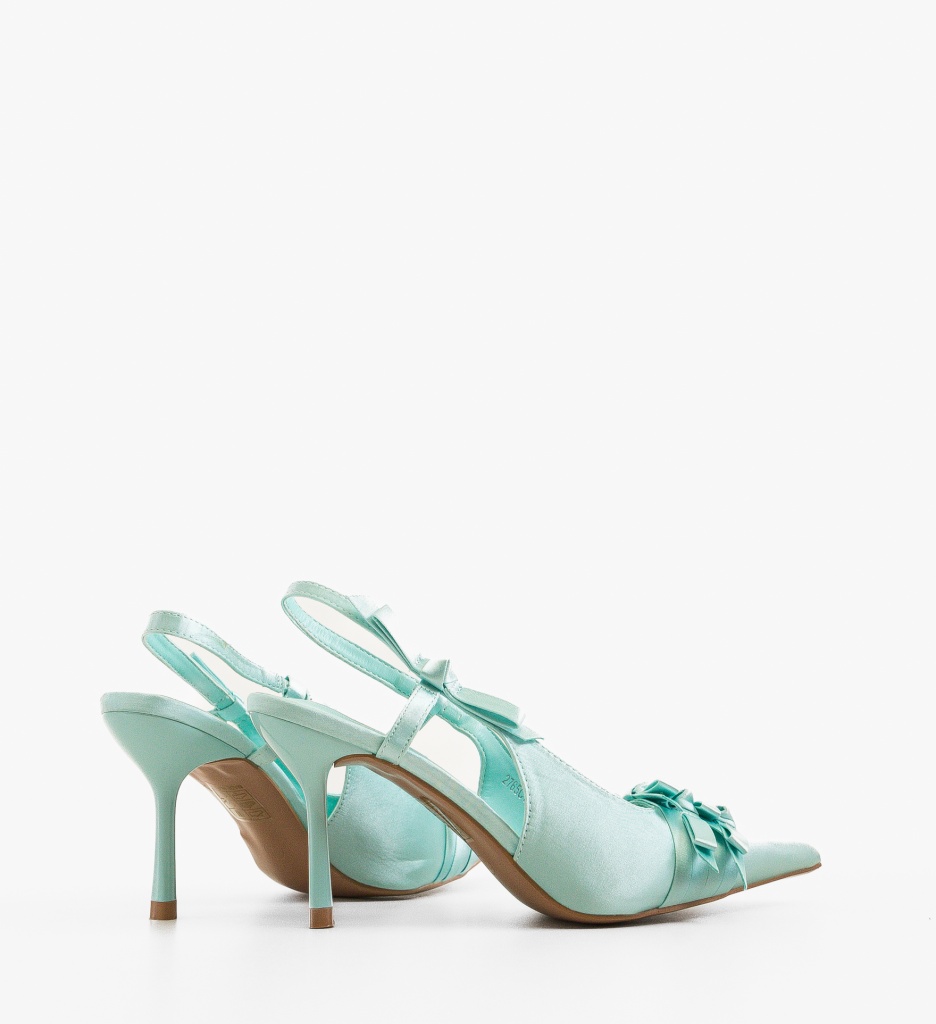 Pantofi Toc Idris Verzi - Eleganță și Stil - imagine 2