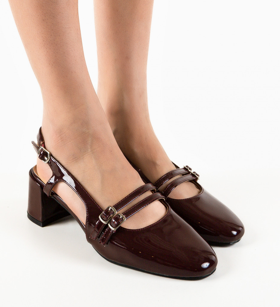 Pantofi Dama Sena Grena - Eleganți și Confortabili - imagine 6