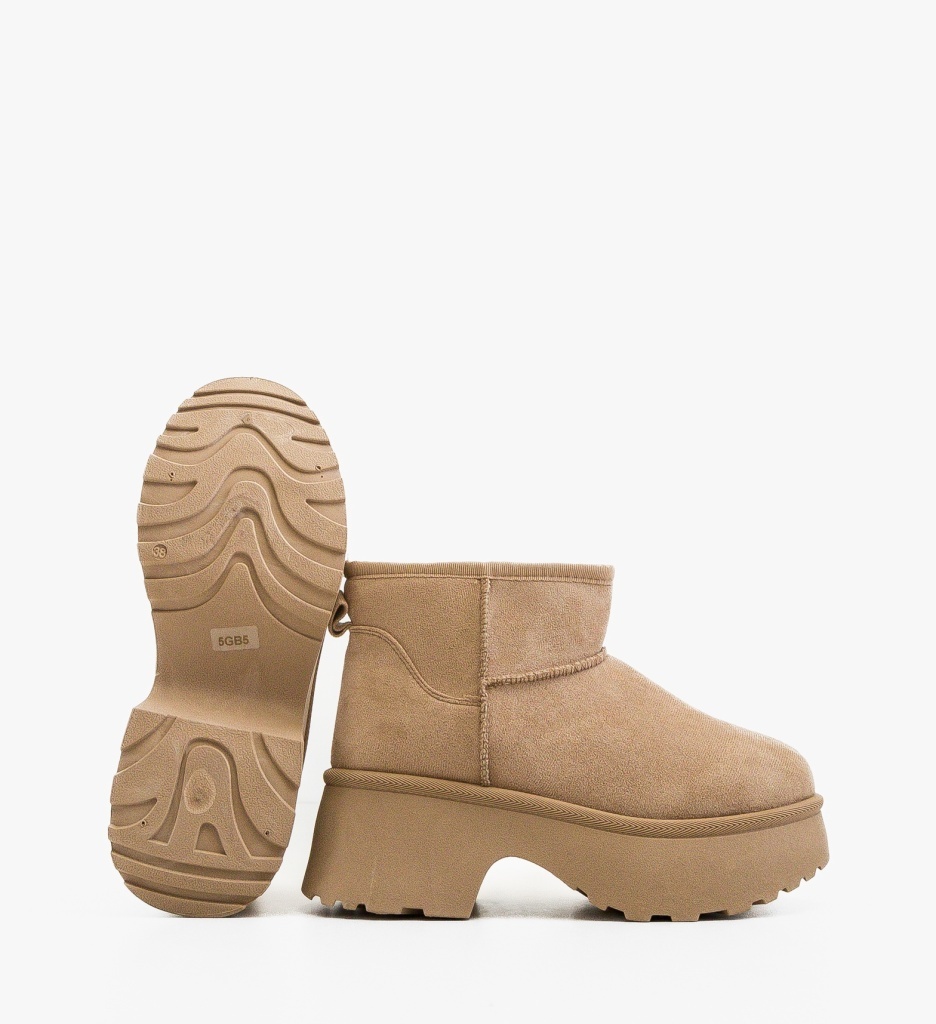Ghete Dama Sospa Khaki - Confort & Stil - imagine 4