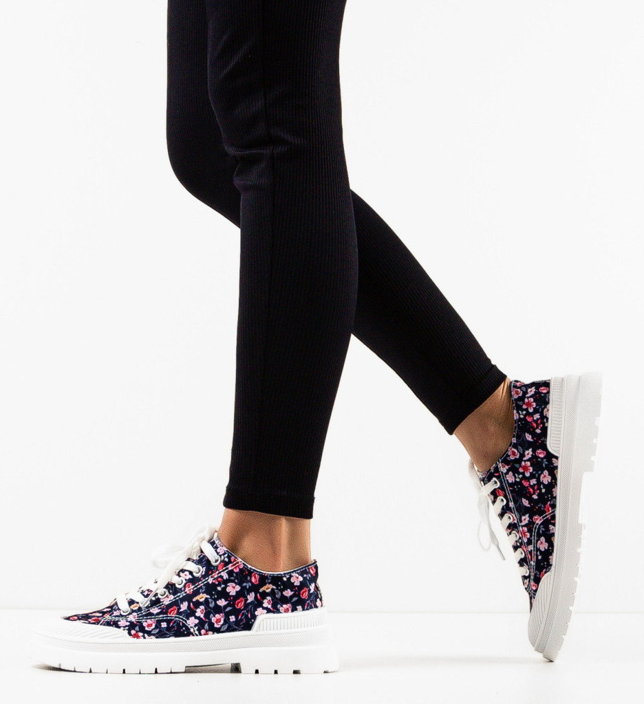 Sneakers Dama Niamh Bleumarin - Confort și Stil - imagine 3