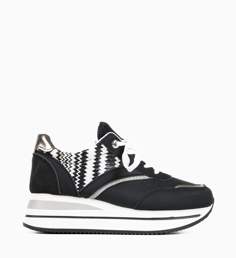 Pantofi Sport Peet Negri | Confort și Stil Zilnic - imagine 5