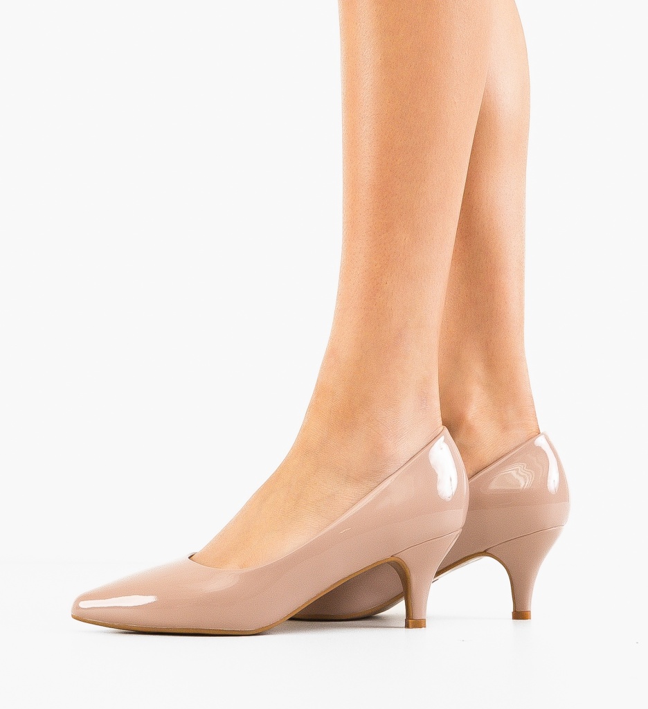 Pantofi Jennife Nude - Eleganță și confort - imagine 2