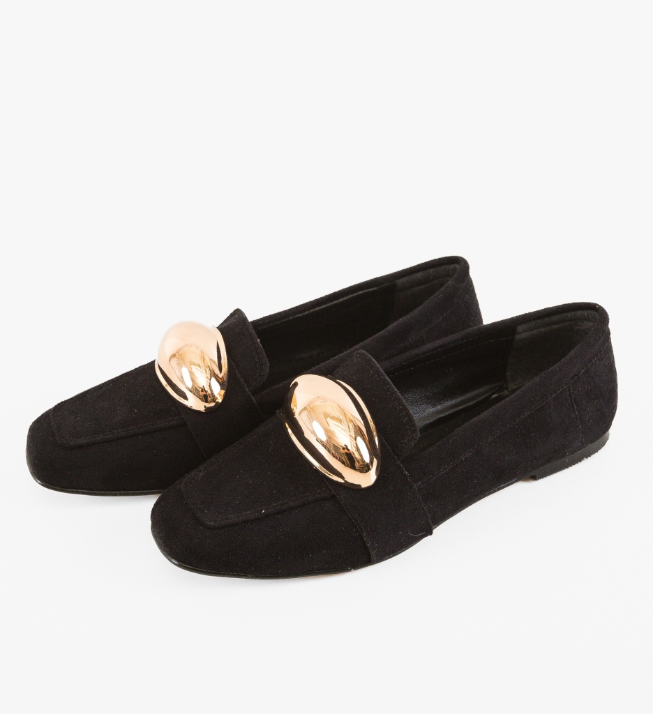 Pantofi Avege Negri - Confort Casual Zilnic - imagine 5