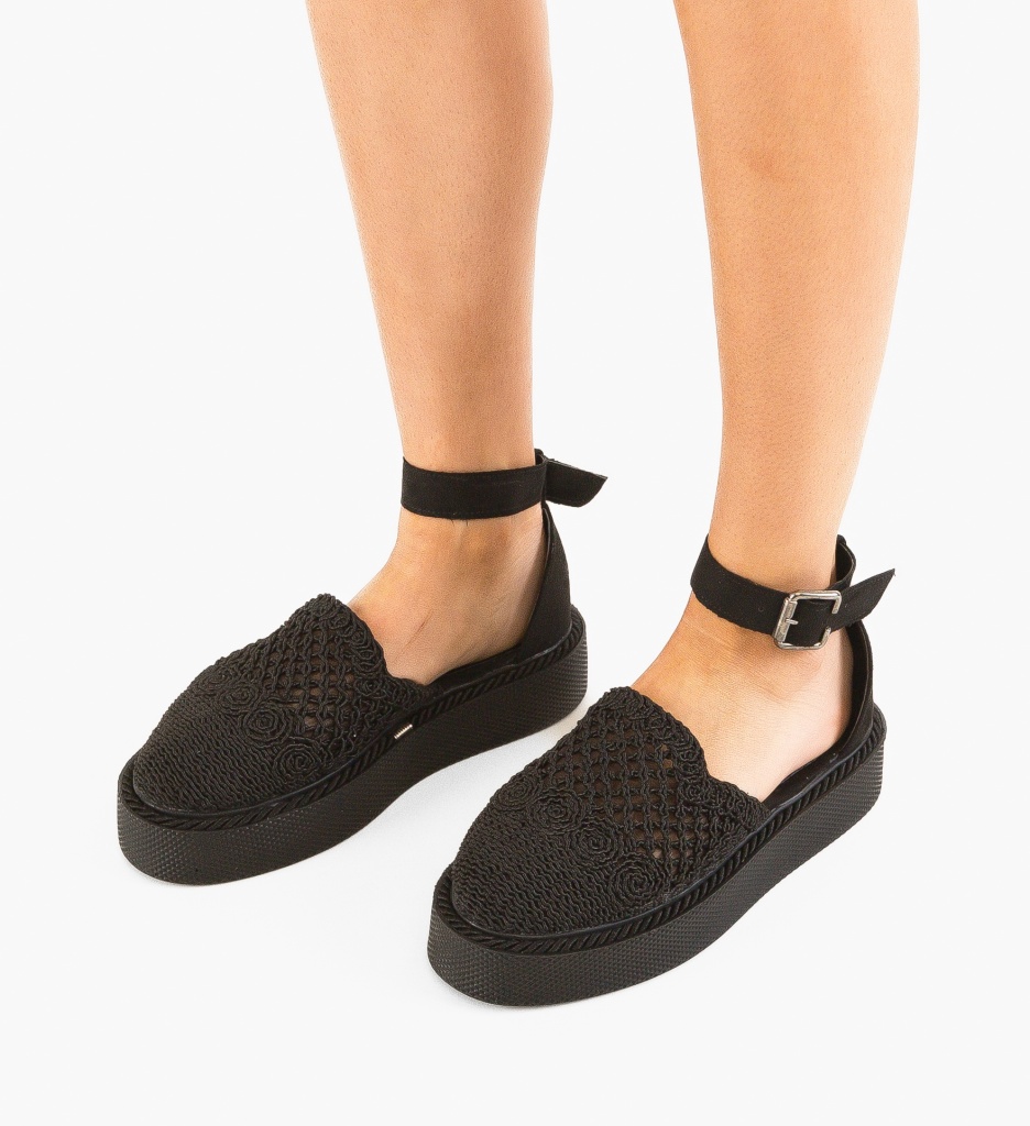 Pantofi Casual Rauros Negri | Confort și Stil - imagine 4