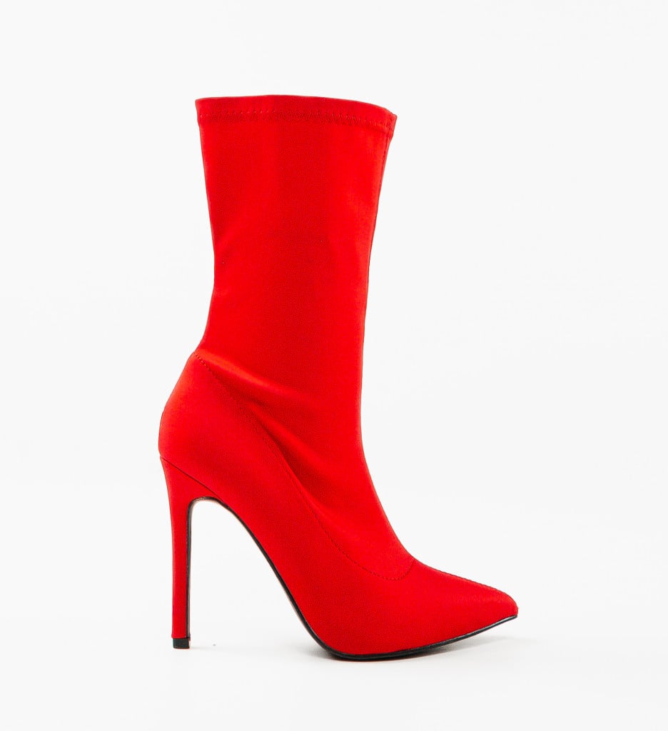 Botine Broome Rosii - Eleganta la fiecare pas - imagine 6