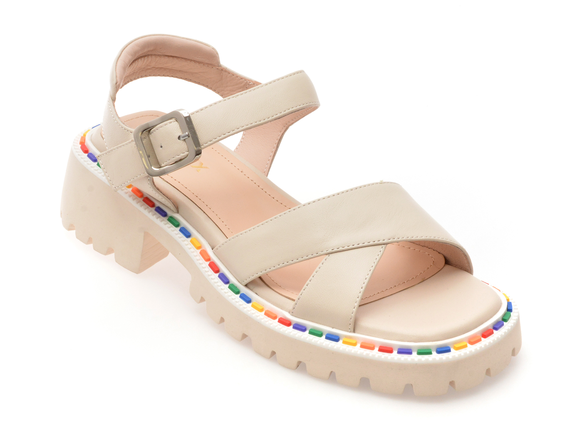 Sandale Gryxx Bej din Piele Naturală - Confort și Stil
