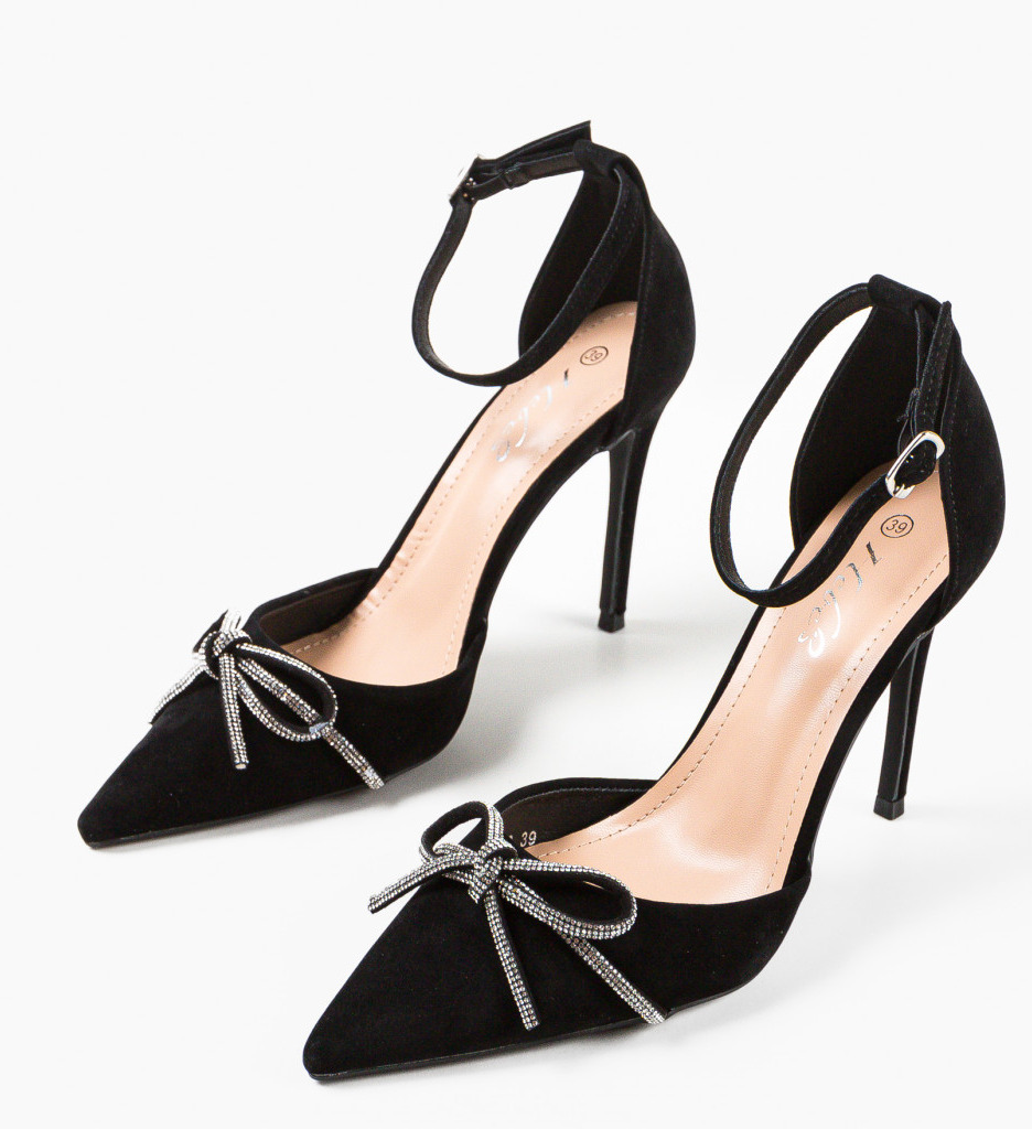 Pantofi Gloves Negri | Eleganță și Stil - imagine 6