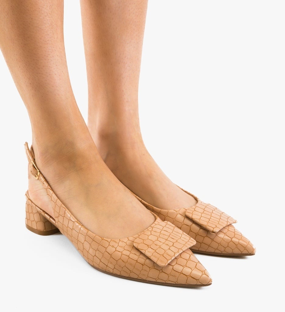 Pantofi Dama Lekena Bej Eleganți