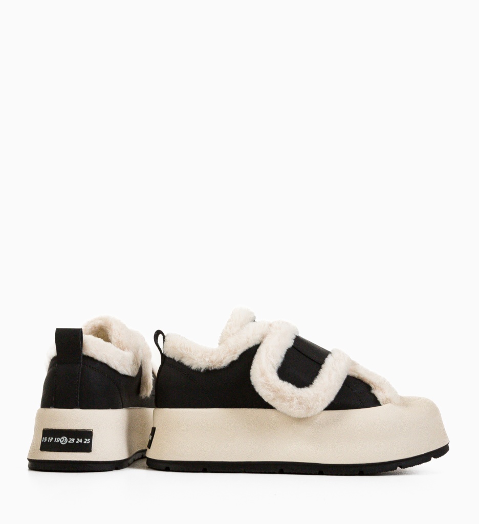 Sneakers Dama Foxy Negre | Confort și Stil Urban - imagine 5