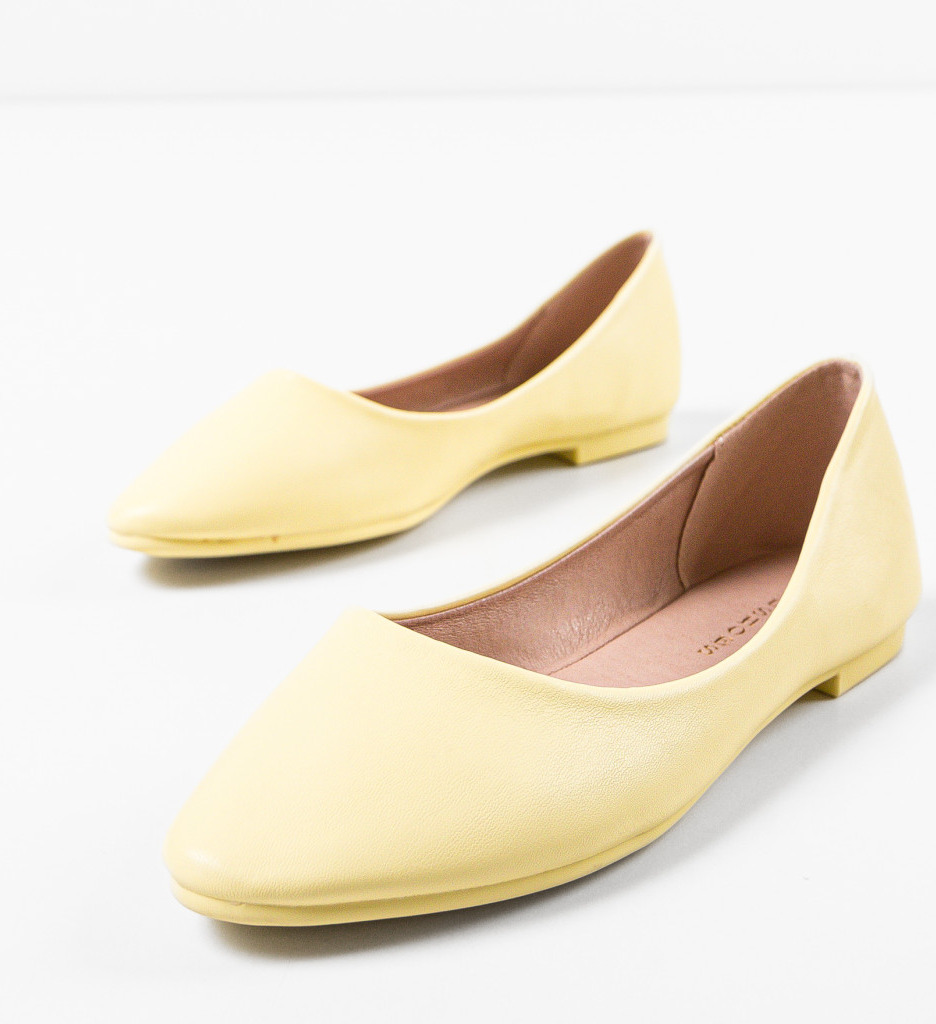 Balerini Kandar Galbeni - Confort și Stil - imagine 6