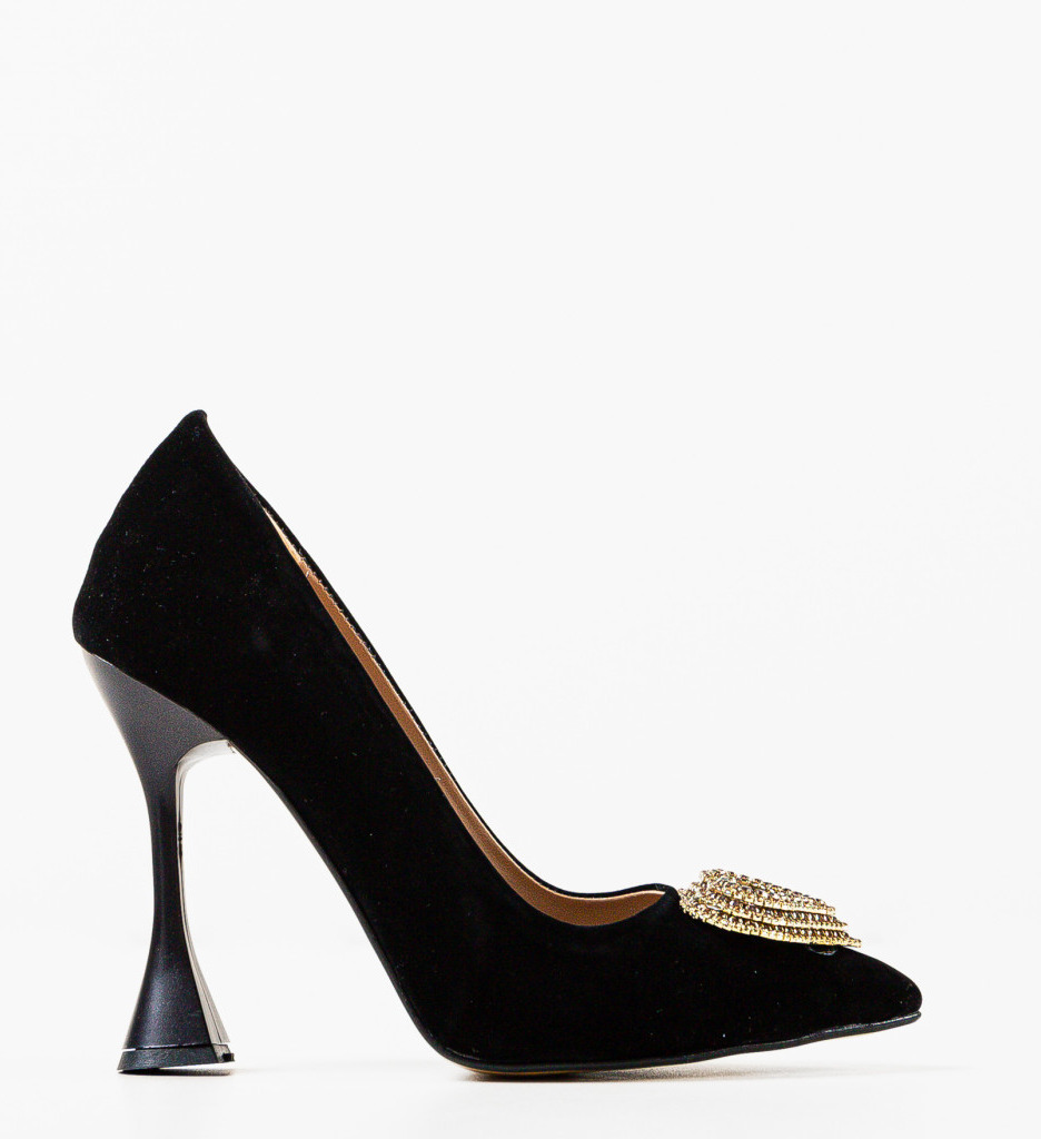 Pantofi cu Toc Darino Negri - Eleganță Asigurată - imagine 4