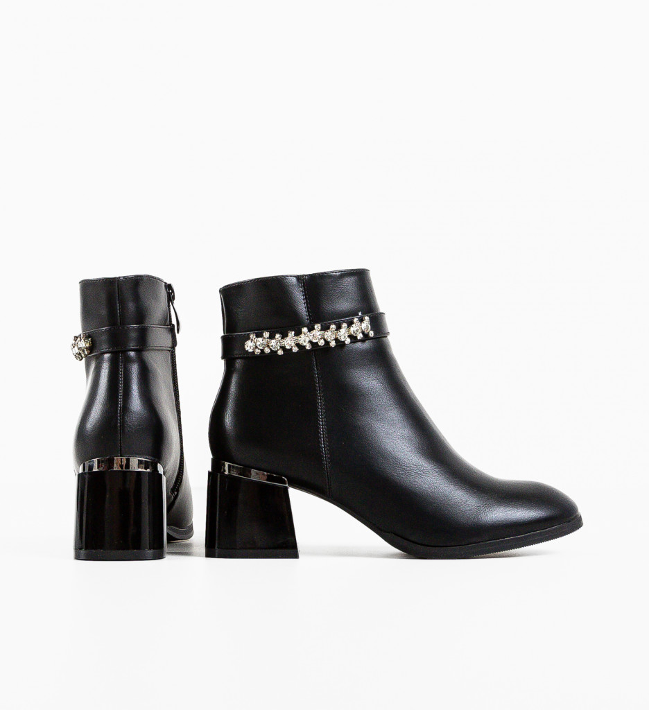 Botine Dama Juani Negre - Eleganță și Confort - imagine 6