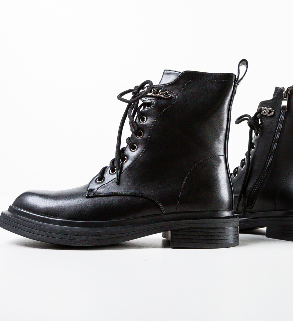 Ghete Dama Moss Negre | Eleganță Urbană - imagine 7