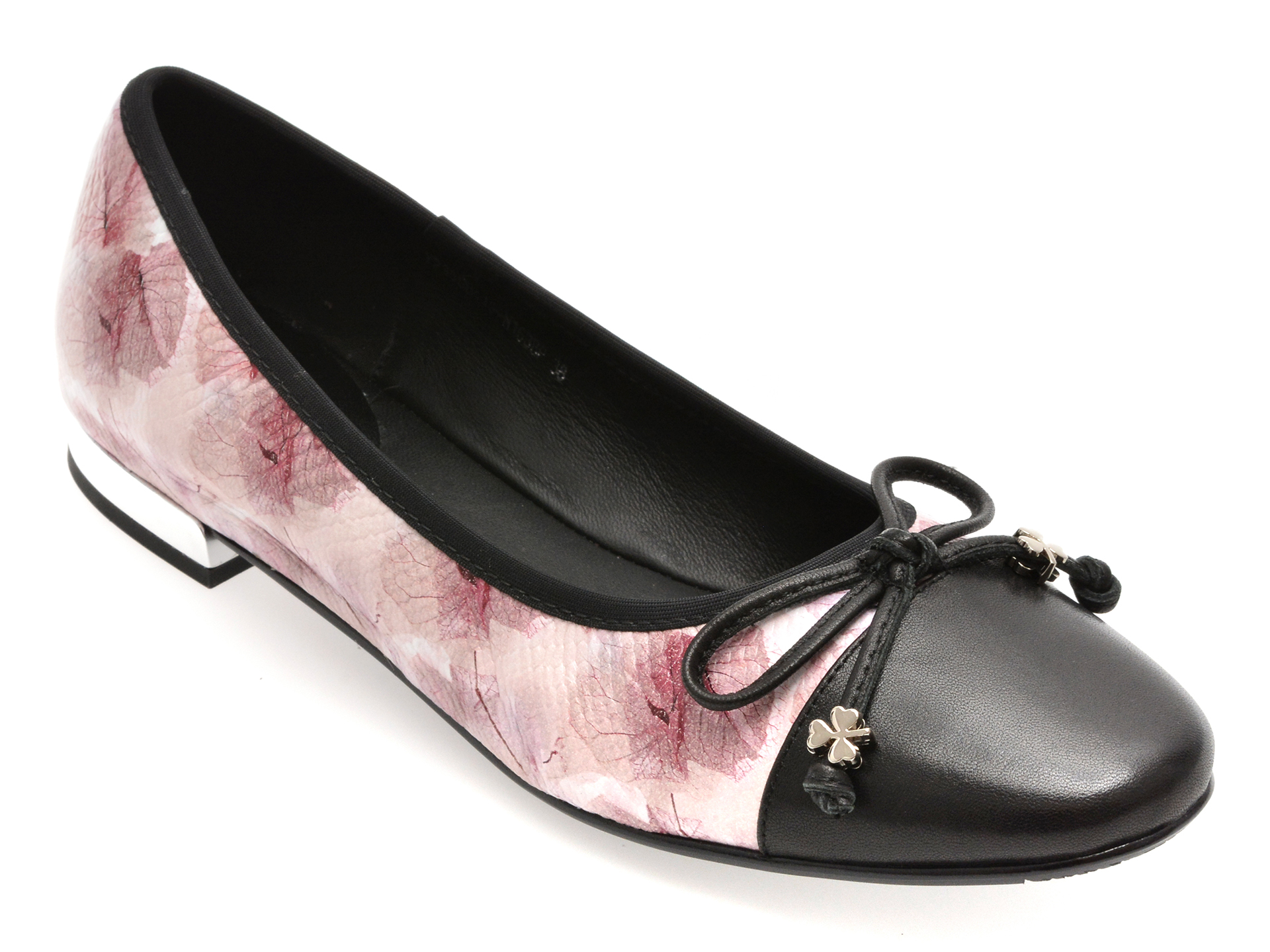 Balerini Epica din Piele - Roz & Confort