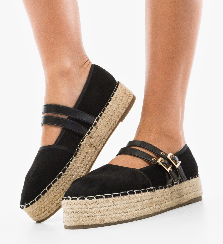 Pantofi Casual Dama Weler Negri | Confort & Stil - imagine 6