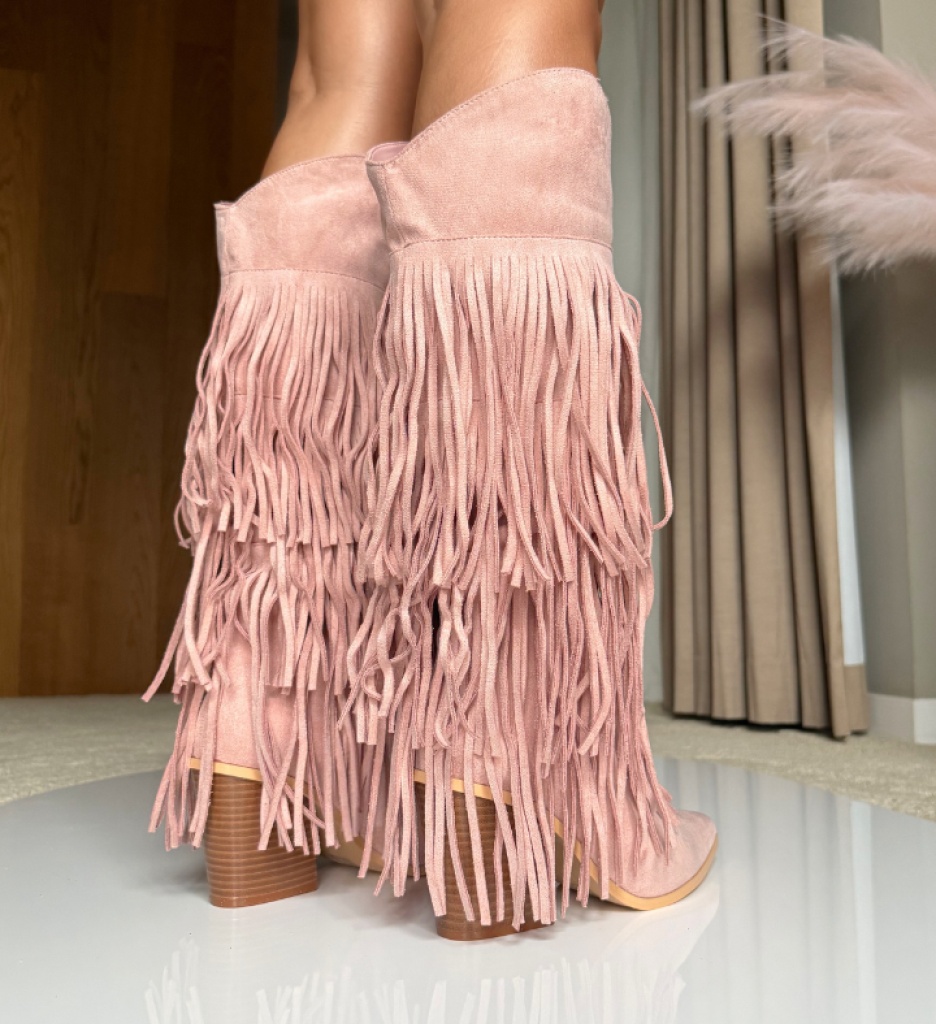 Cizme Dama Kanyb Roz Elegante și Confortabile - imagine 4