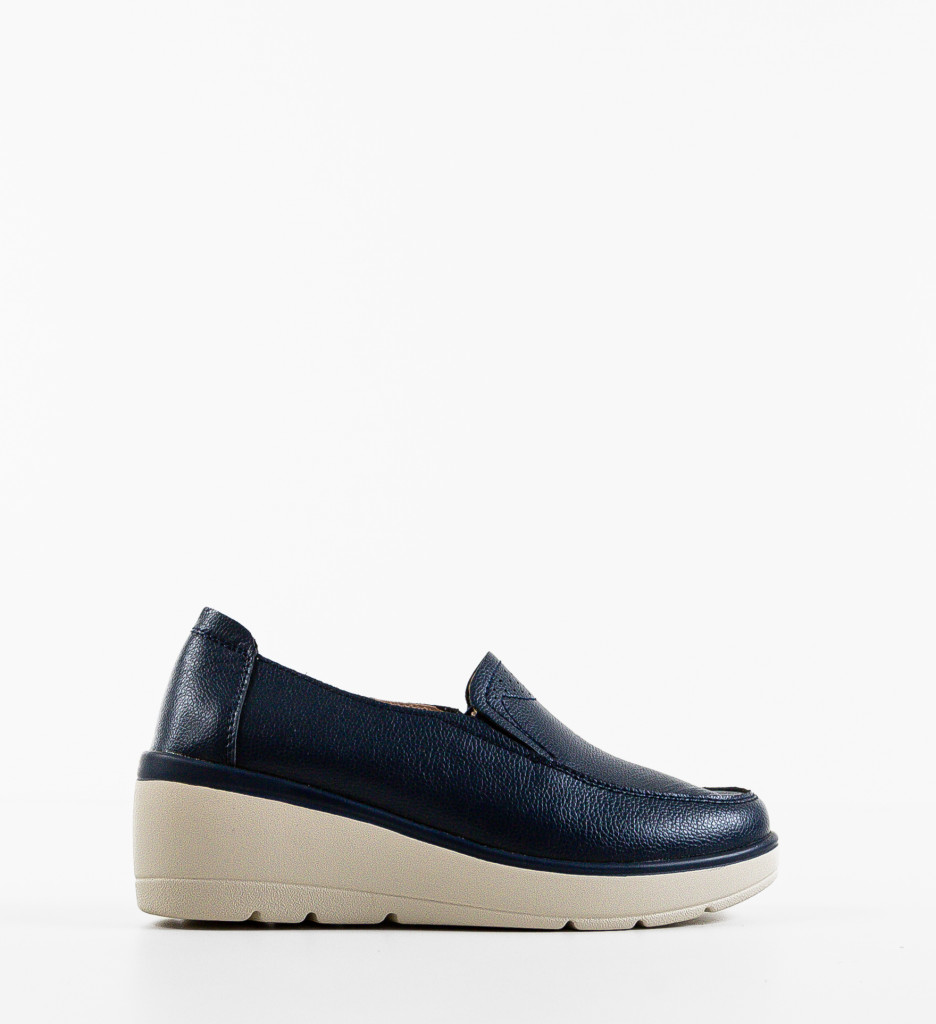 Pantofi Casual Sanam Bleumarin | Confort și Stil - imagine 4