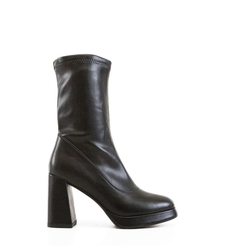 Botine Kaleva Negre | Eleganță și Confort - imagine 6
