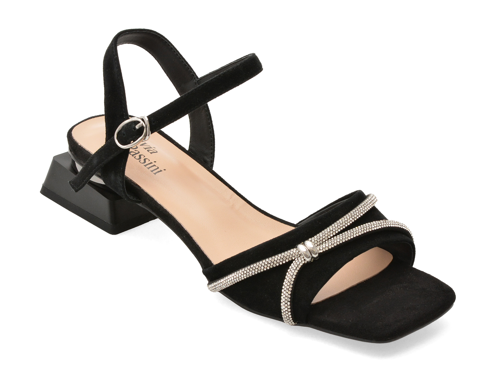 Sandale Flavia Passini Negre | Stil și Confort - imagine 2