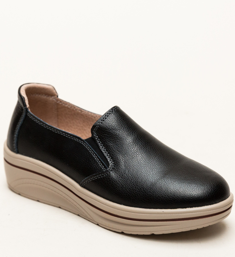 Pantofi Casual Alpino Negri | Stil și Confort - imagine 4