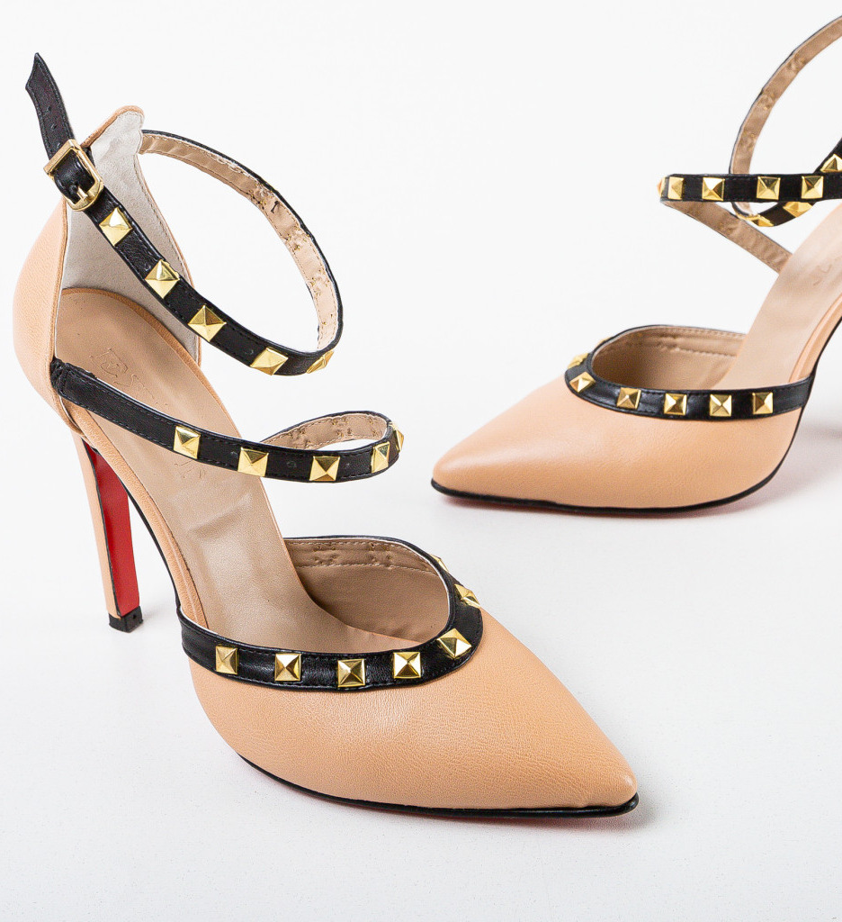 Pantofi Alentyna Bej | Eleganță și Stil - imagine 7