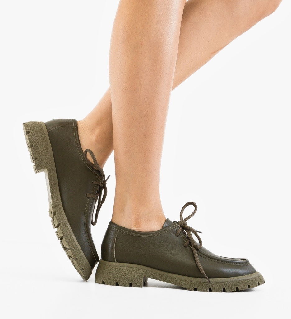 Pantofi Casual Dama Palome Verdi | Stil și Confort - imagine 4