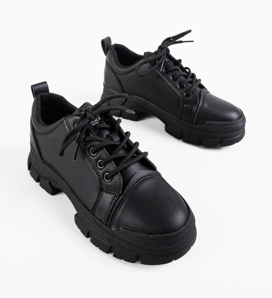 Pantofi Casual Tillie Negri - Confort și Stil