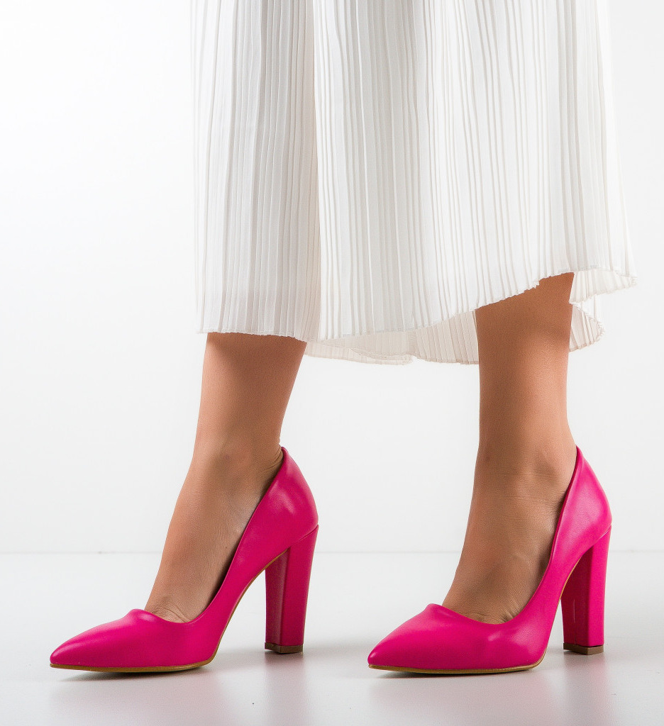 Pantofi Clash Fuchsia | Eleganță și Stil - imagine 7