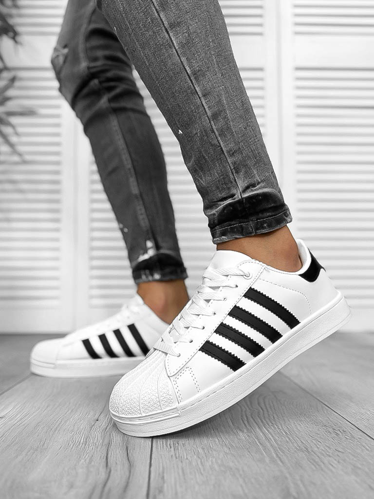Adidași Bărbați Albi Casual Confortabili