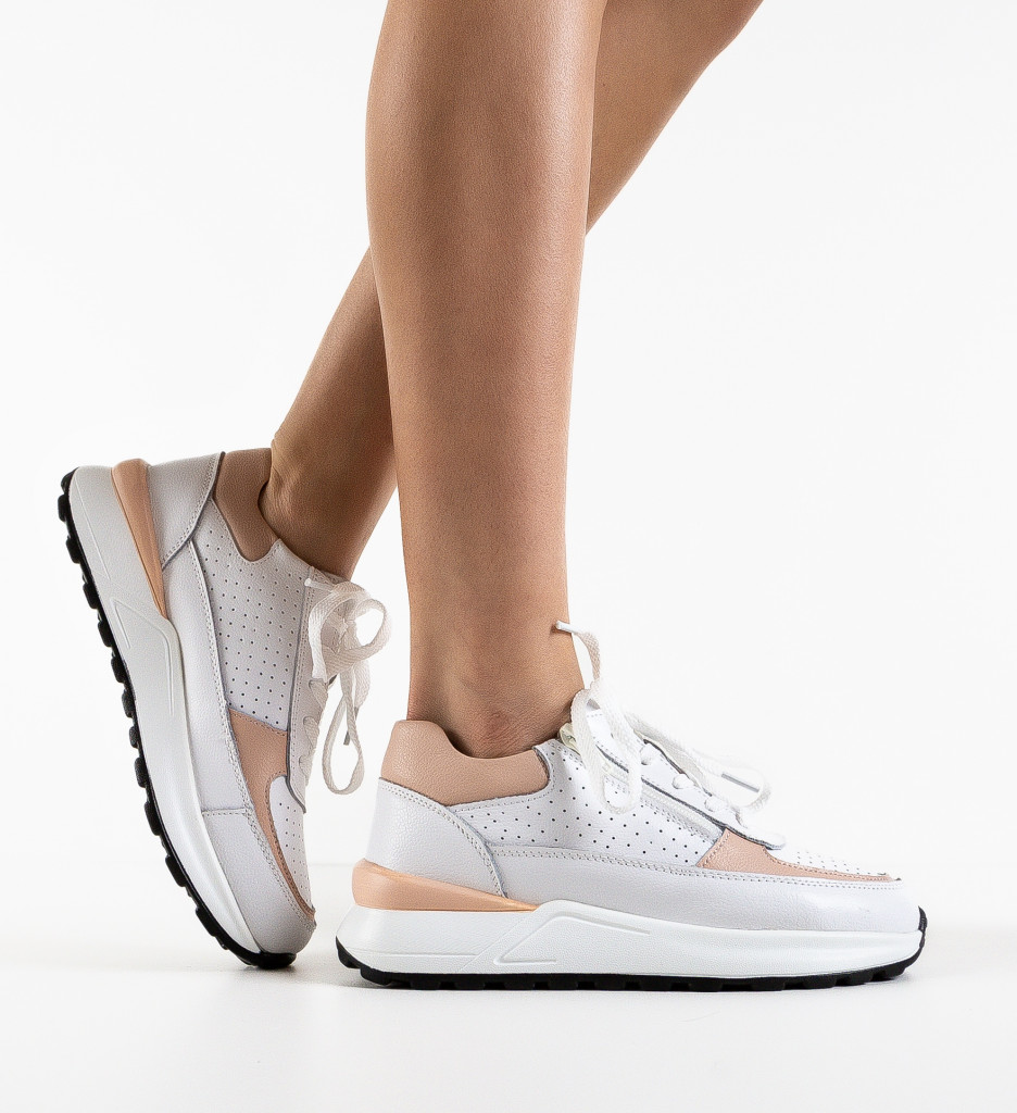 Sneakers Dama Muskk Roz - Stil și Confort - imagine 2