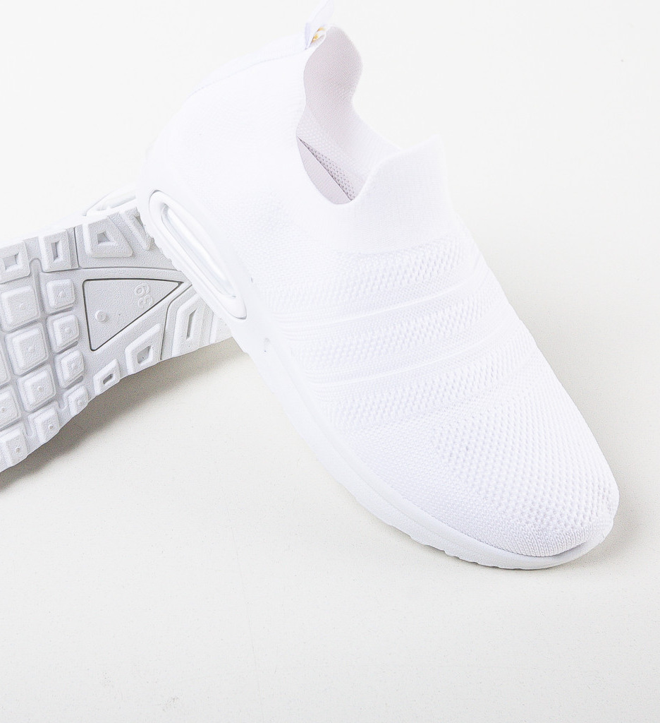 Sneakers Dama Valdez Albi - Confort și Stil Modern - imagine 6