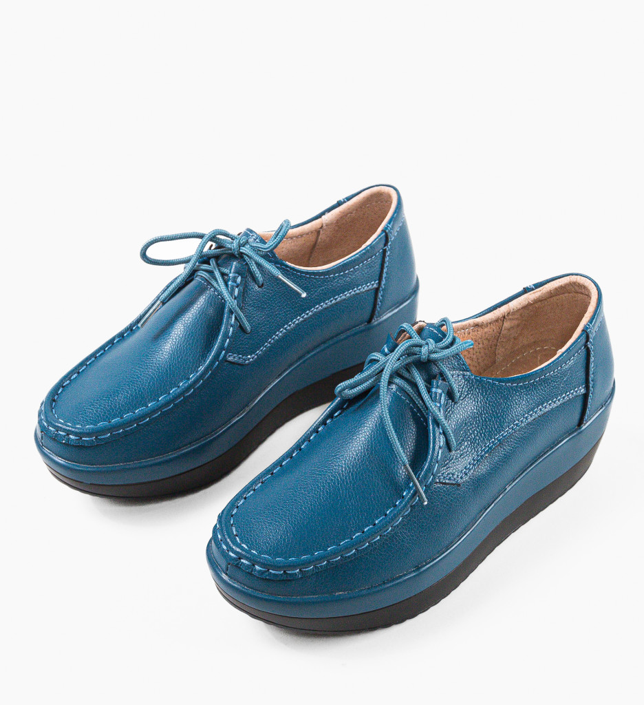 Pantofi Casual Vlasta Albastri - Confort și Stil