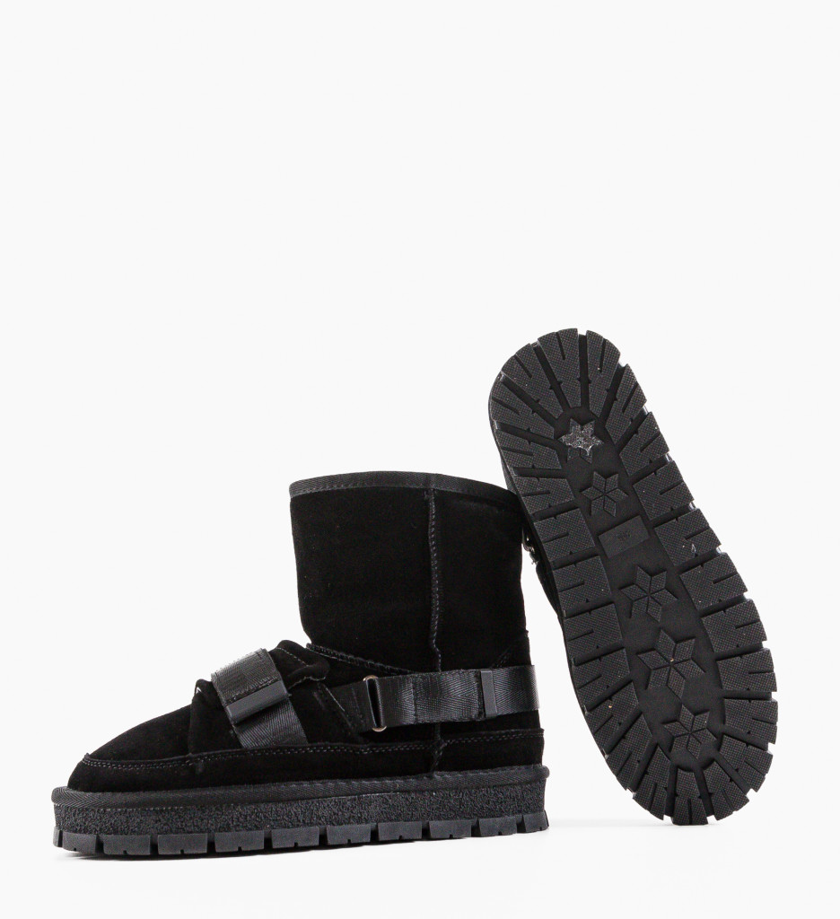 Cizme Ug Niozel Negre - Confort Termic - imagine 11