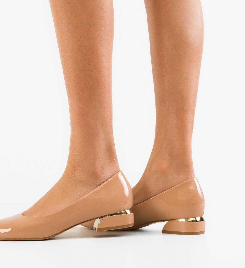 Balerini dama Lyta Nude - Confort si Eleganta - imagine 6