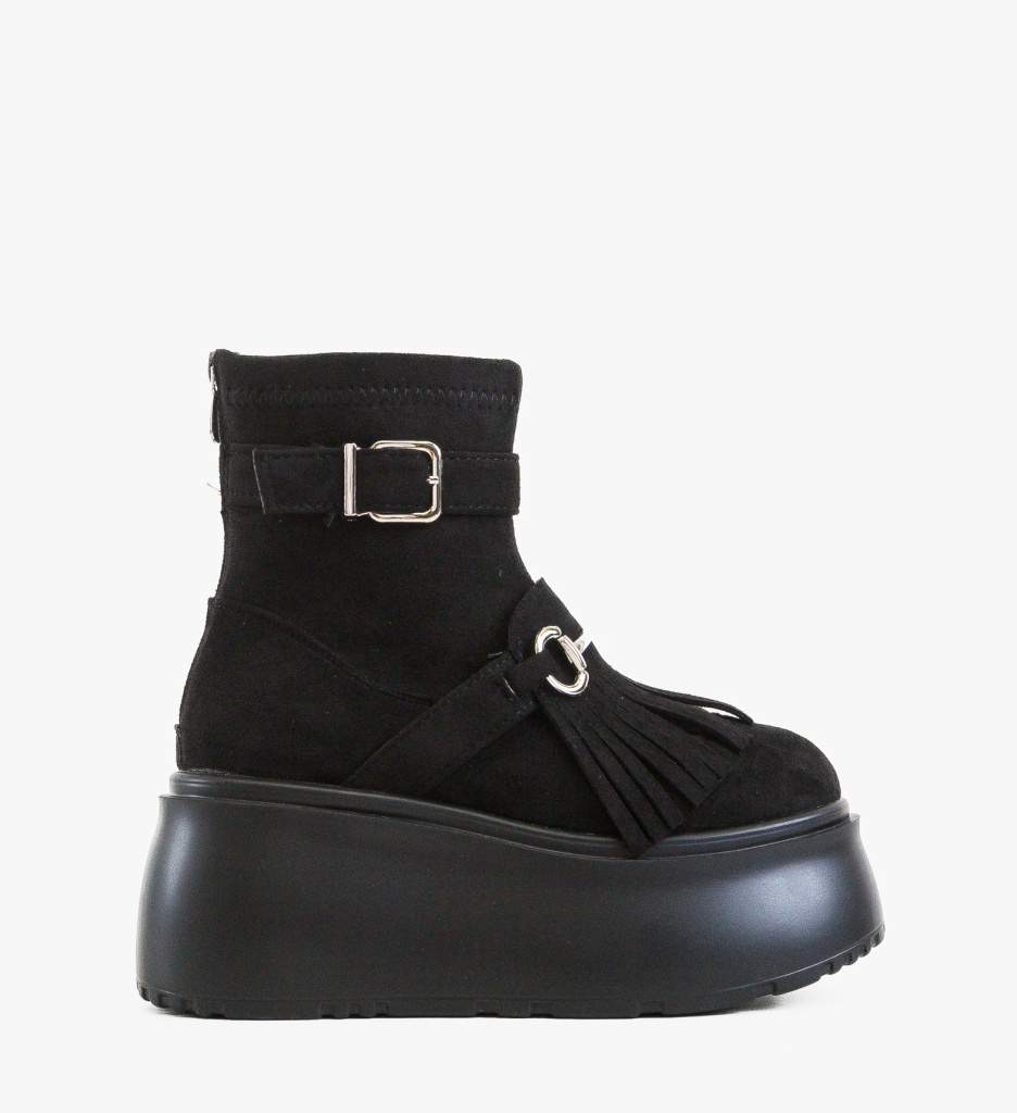 Ghete Dama Anbros Negre | Confort & Stil - imagine 6